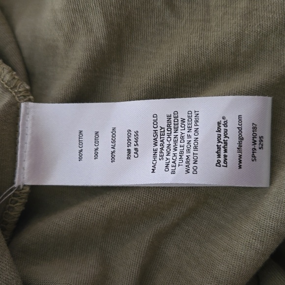 Life Is Good V neck top - Picture 7 of 8